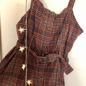 Plaid dress